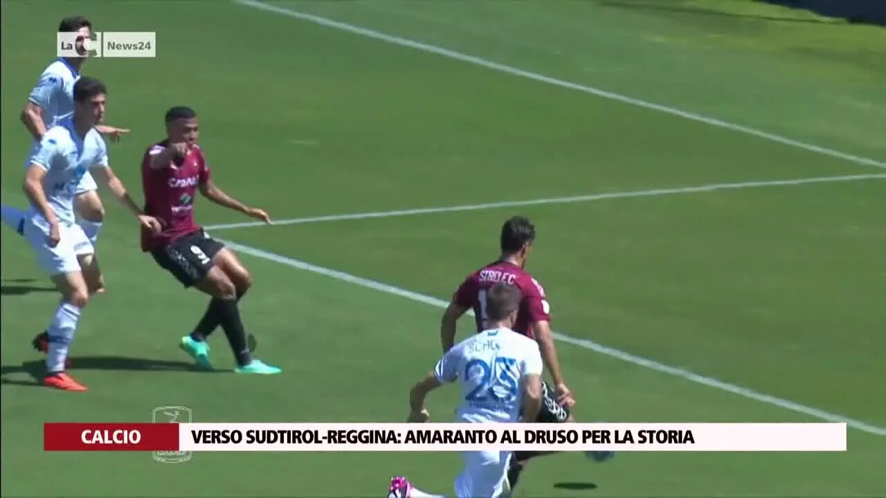 Verso Sudtirol-Reggina: amaranto al Druso per la storia