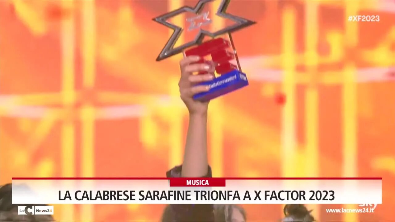 La calabrese Sarafine trionfa a X Factor 2023