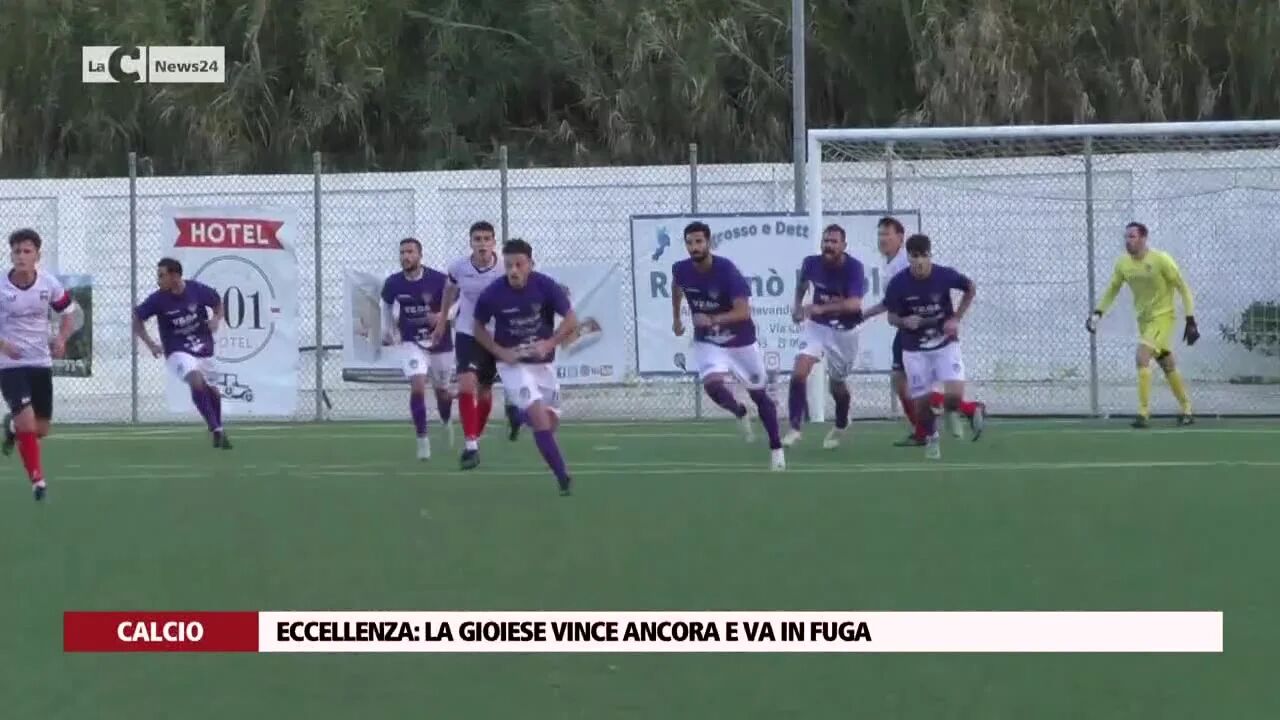 Eccellenza: la Gioiese vince ancora e va in fuga