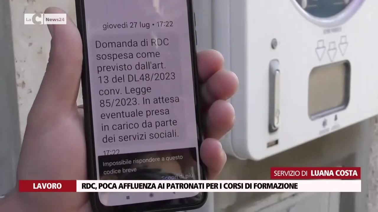 Rdc, poca affluenza ai patronati per i corsi di formazione