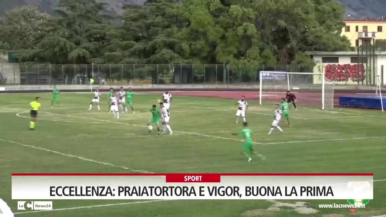 Eccellenza: Praiatortora e Vigor, buona la prima 