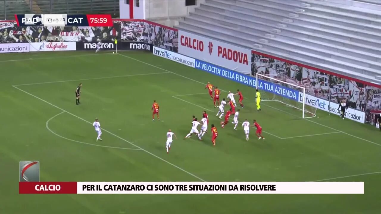 Per il Catanzaro ci sono tre situazioni da risolvere