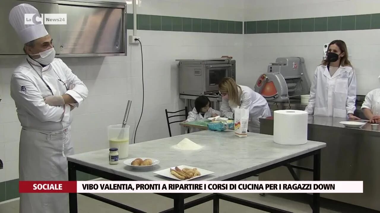 Vibo Valentia, pronti a ripartire i corsi di cucina per i ragazzi down