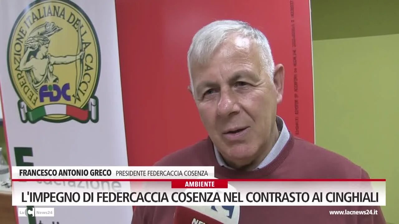 L'impegno di Federcaccia Cosenza nel contrasto ai cinghiali