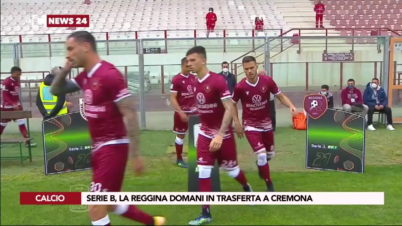 Serie B, la Reggina domani in trasferta a Cremona