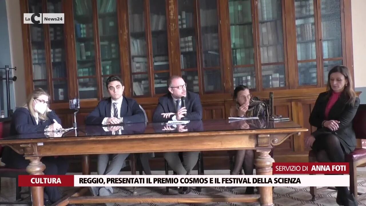Reggio, presentati il premio Cosmos e il festival della scienza