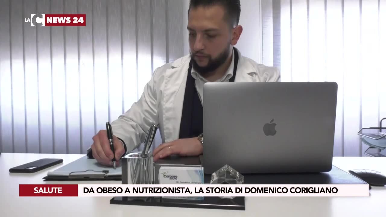 Da obeso a nutrizionista, la storia di Domenico Corigliano
