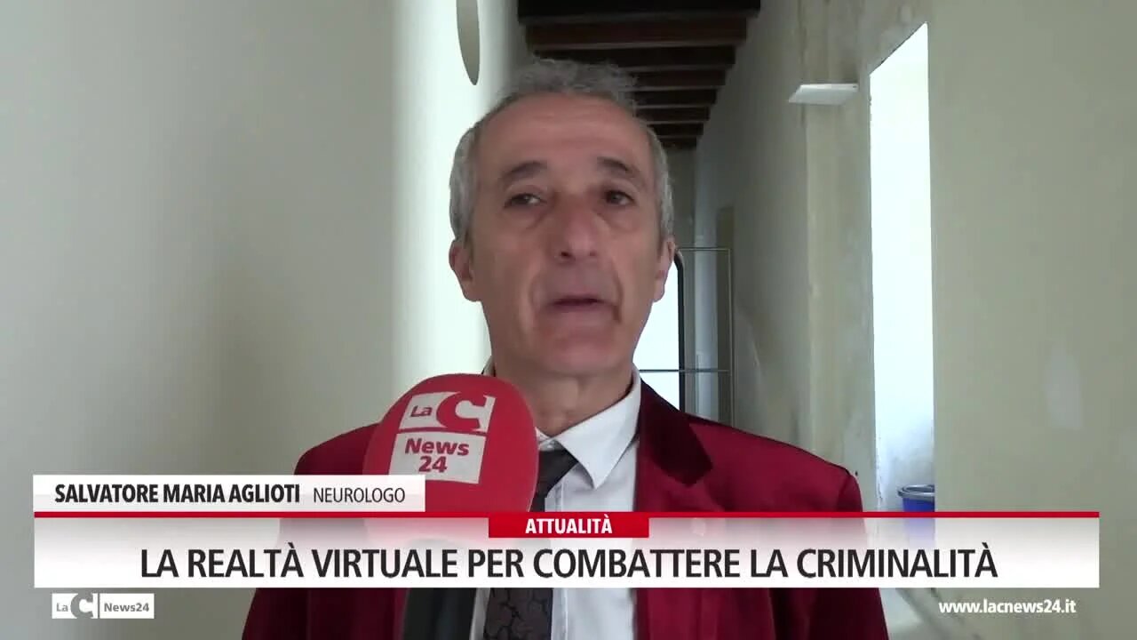 La realtà virtuale per combattere la criminalità