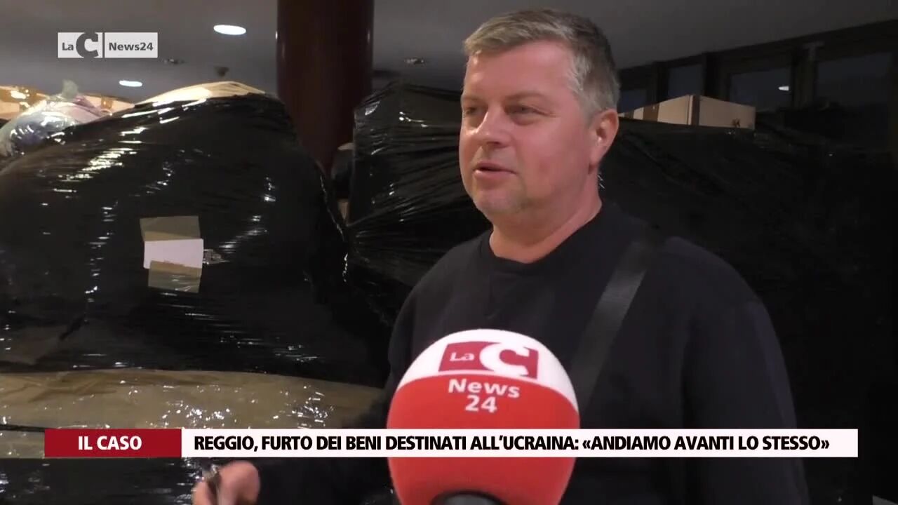 Reggio, furto dei beni destinati all’Ucraina: «Andiamo avanti lo stesso»