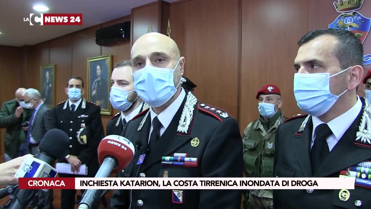 Inchiesta Katarion, la costa tirrenica inondata di droga