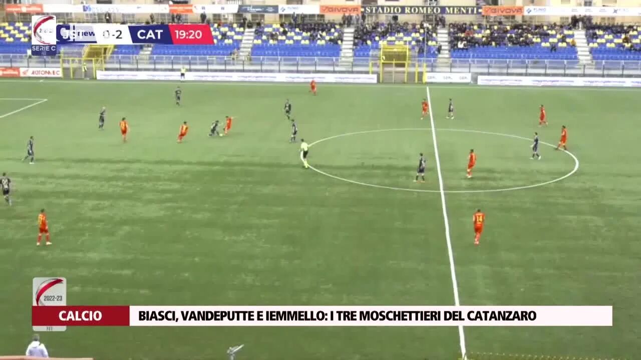 Biasci, Vandeputte e Iemmello: i tre moschettieri del Catanzaro