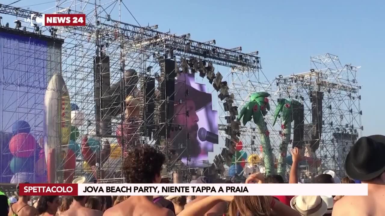 Jova Beach Party, niente tappa a Praia