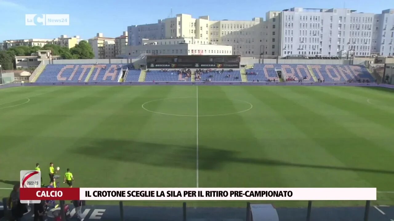 Il Crotone sceglie la Sila per il ritiro pre-campionato