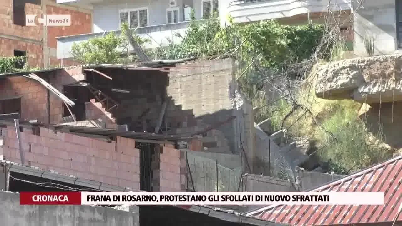 Frana di Rosarno, protestano gli sfollati di nuovo sfrattati