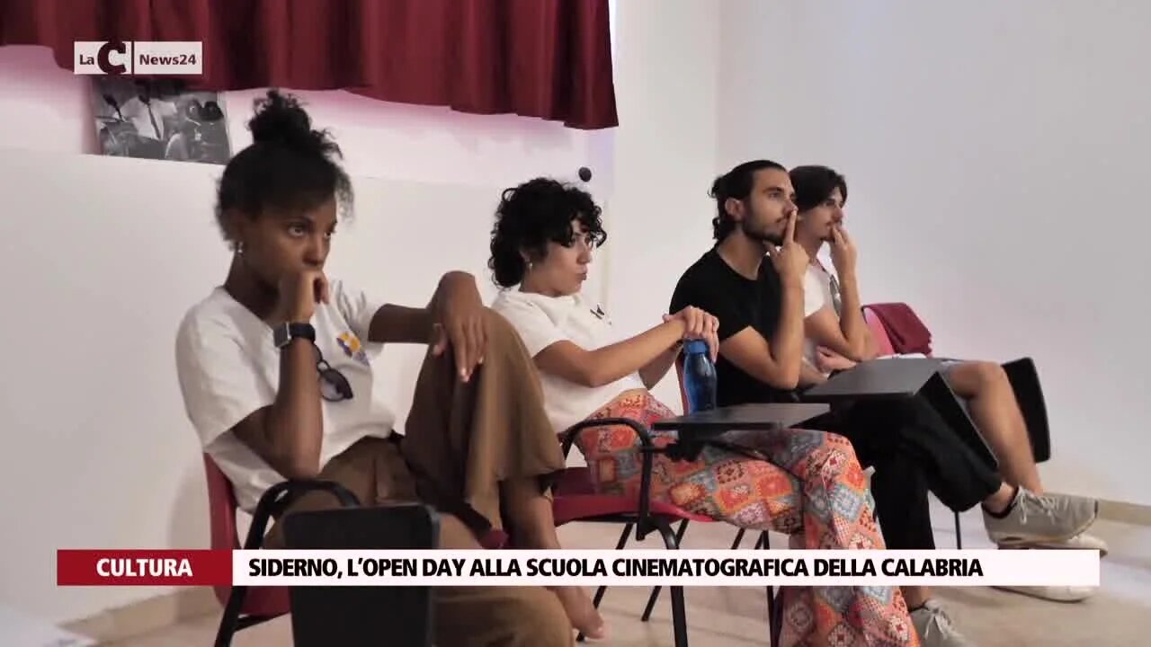 Siderno, l’open day alla scuola cinematografica della Calabria