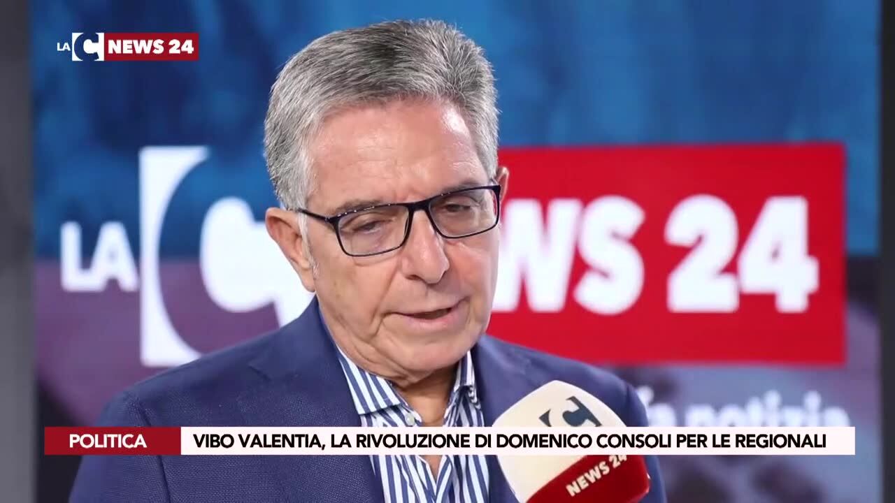 Vibo Valentia, la rivoluzione di Domenico Consoli per le regionali