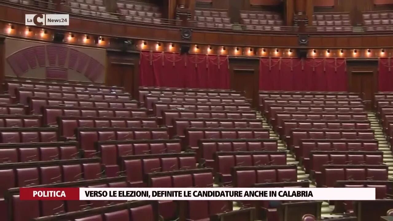 Verso le elezioni, definite le candidature anche in Calabria