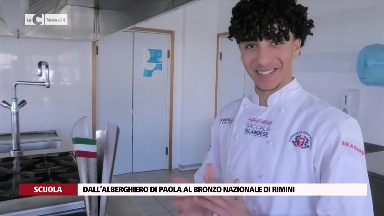 Dall’Alberghiero di Paola al bronzo nazionale di Rimini