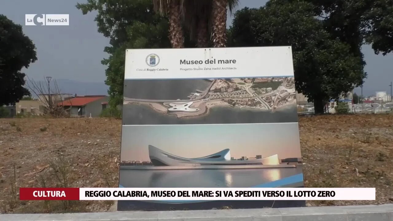 Reggio Calabria, Museo del mare: si va spediti verso il lotto zero