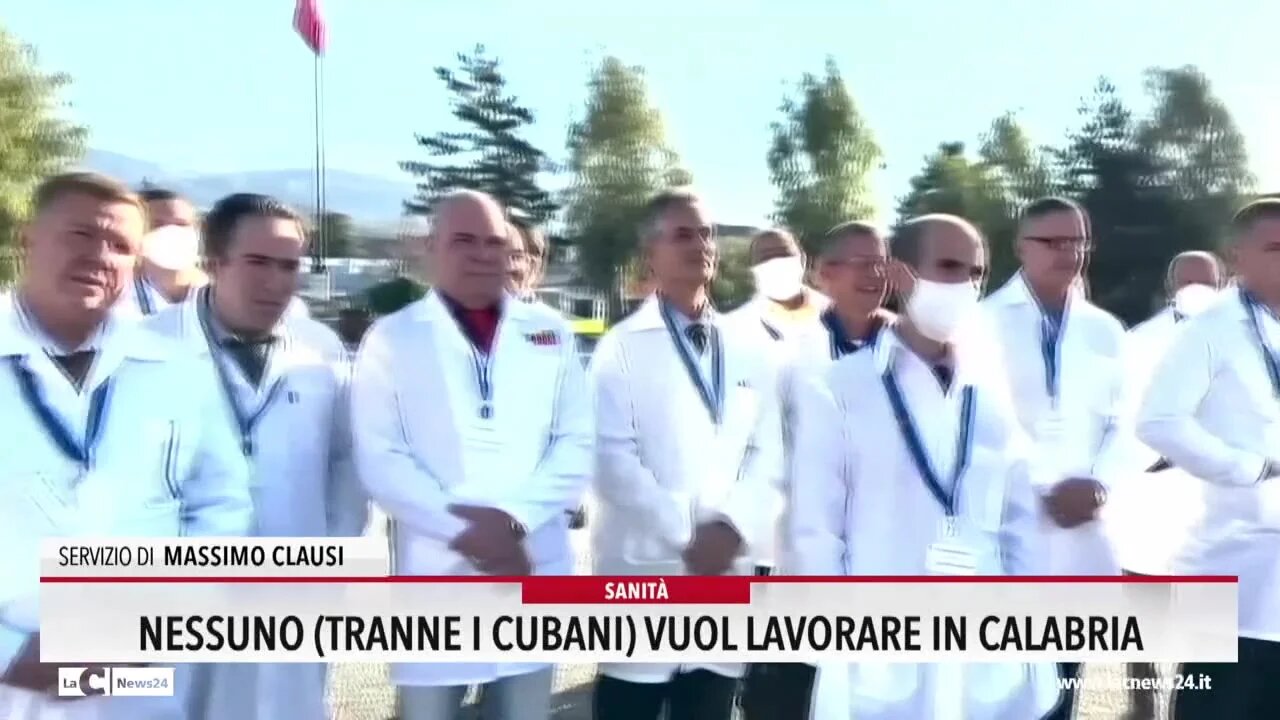 Al cuor non si comanda: primari e commissari in fuga dalla Calabria per amore (almeno così dicono). E restano solo i medici cubani