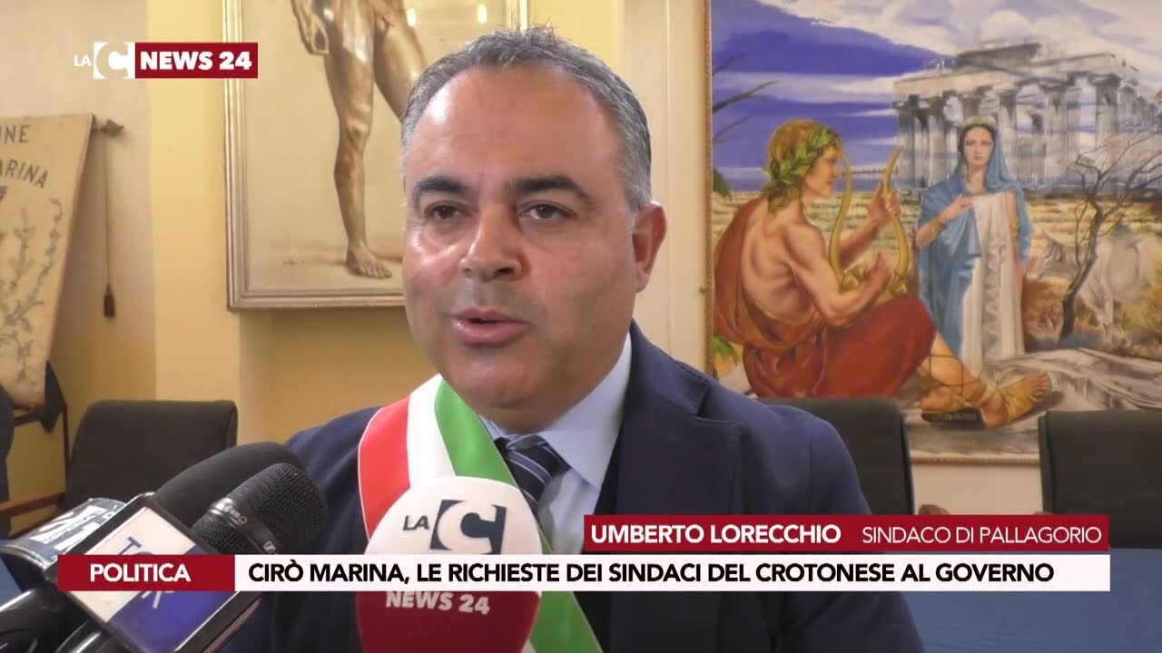Cirò Marina, le richieste dei sindaci del crotonese al governo