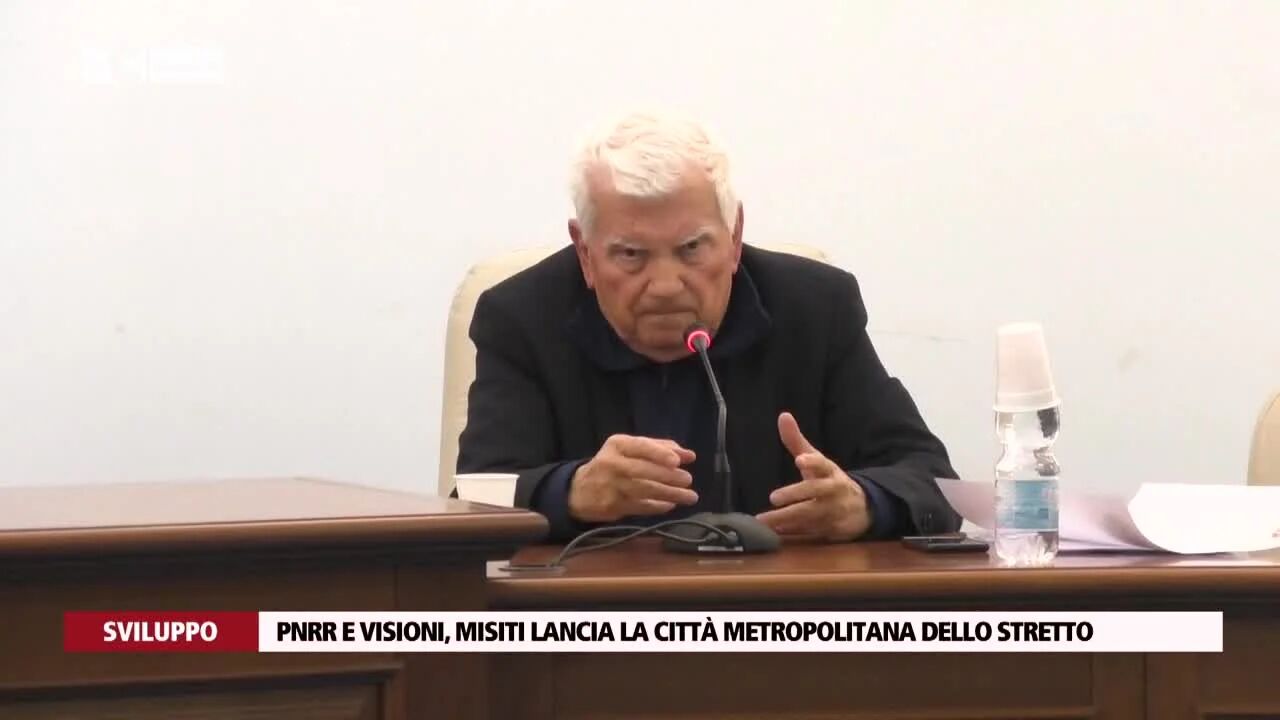 Pnrr e visioni, Misiti lancia la città metropolitana dello Stretto