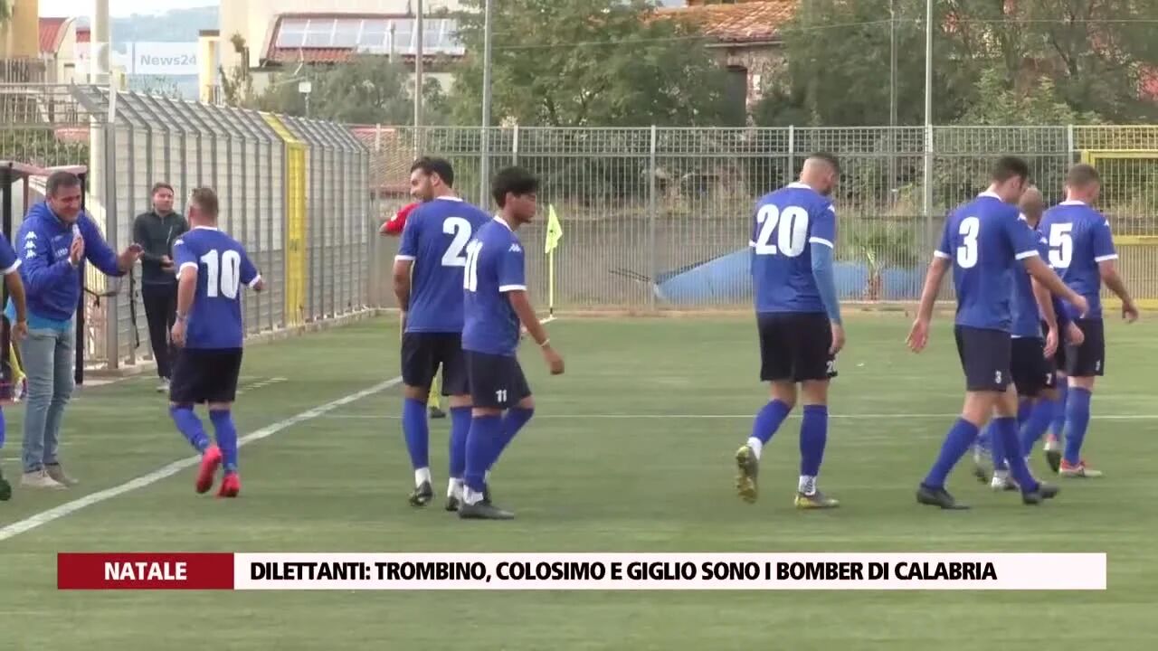 Dilettanti: Trombino, Colosimo e Giglio sono i bomber di Calabria