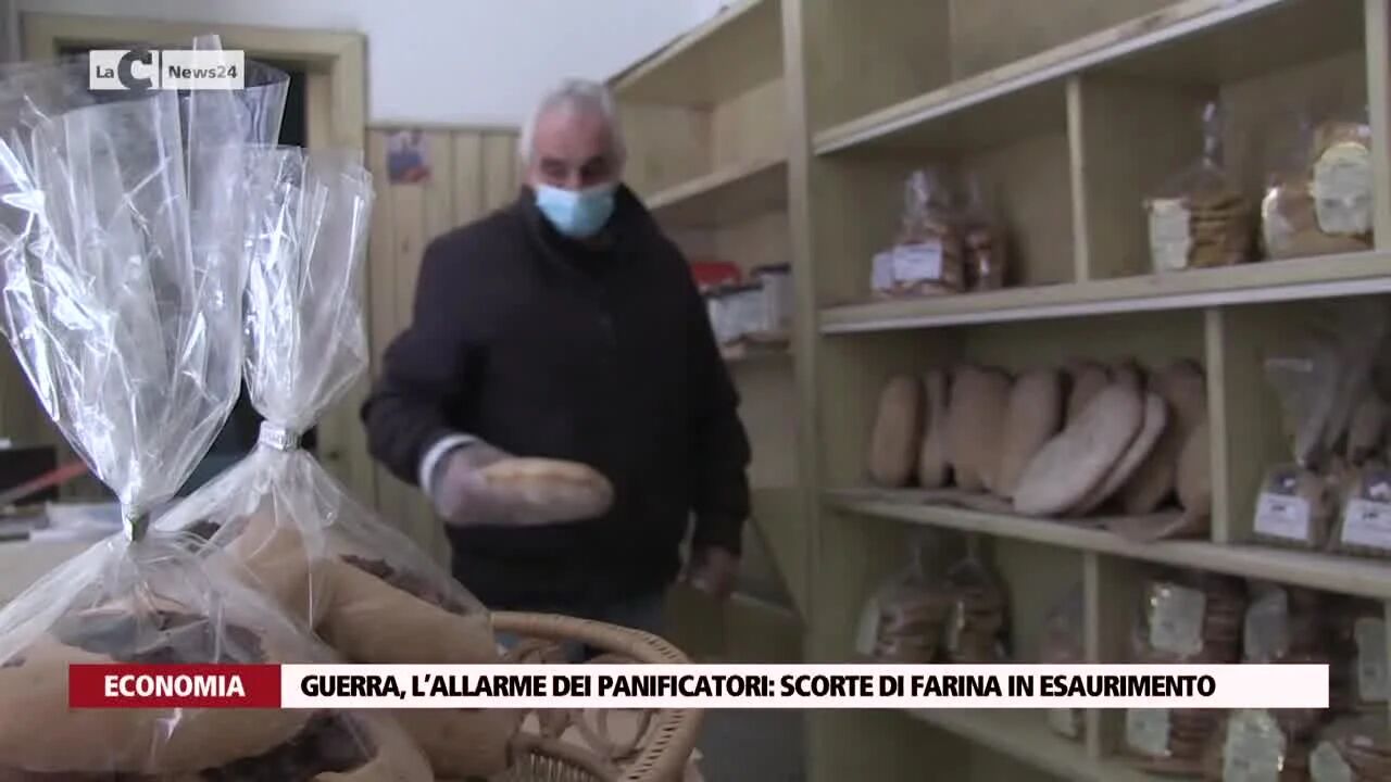 Guerra, l’allarme dei panificatori, scorte di farina in esaurimento