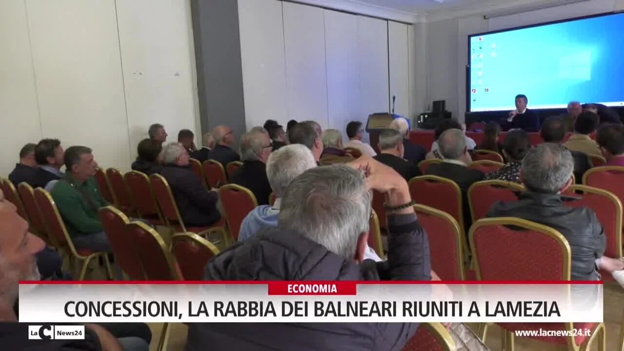 Concessioni, la rabbia dei balneari riuniti a Lamezia