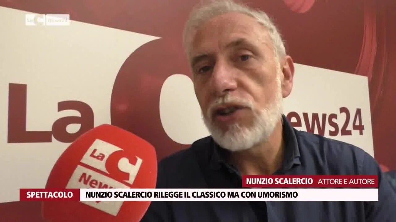 Nunzio Scalercio rilegge il classico ma con umorismo