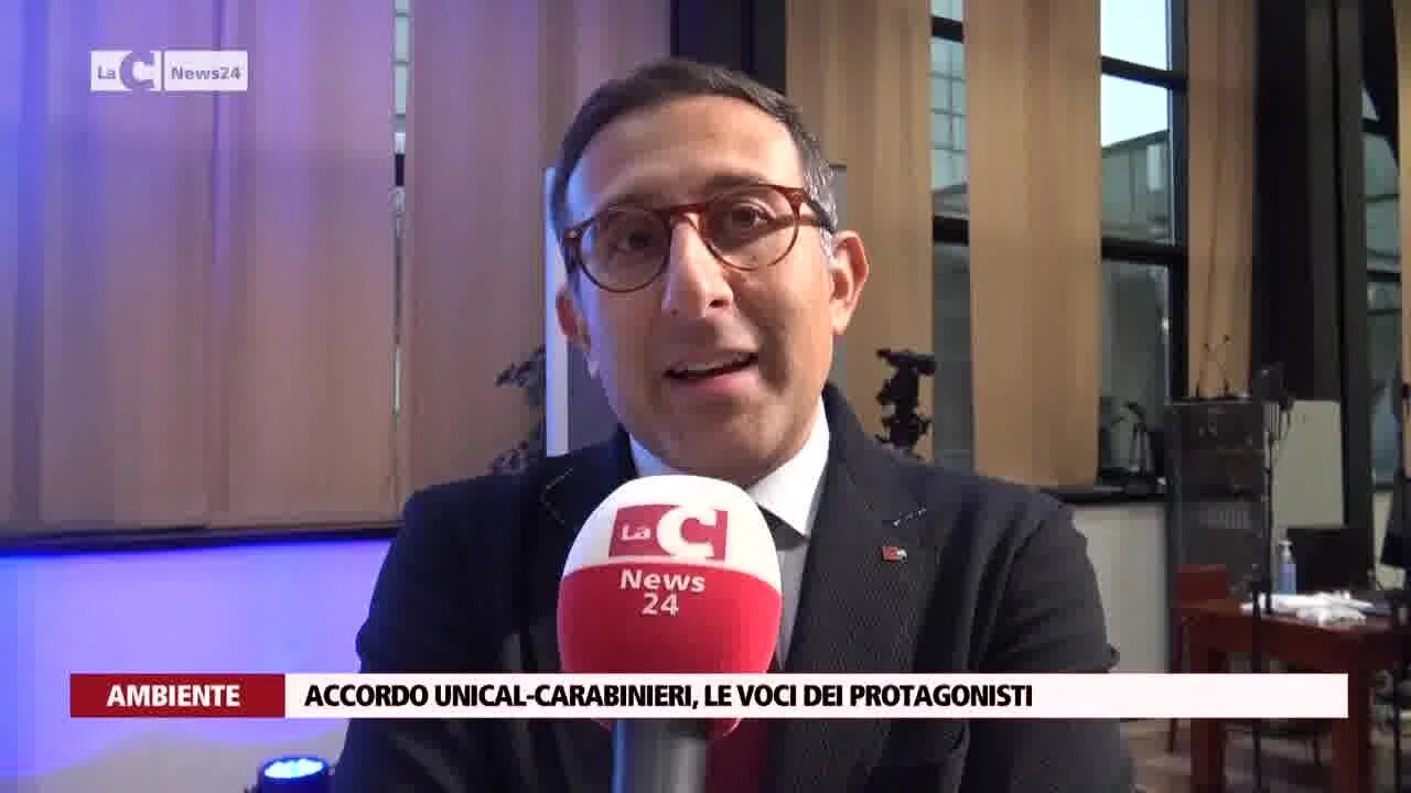 Accordo Unical-Carabinieri, le voci dei protagonisti: intervista Valentini Passarino