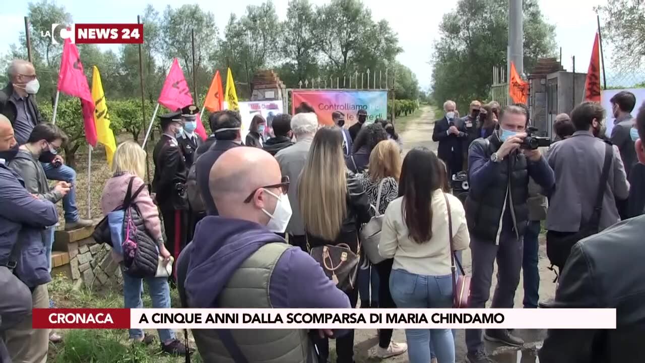 A cinque anni dalla scomparsa di Maria Chindamo
