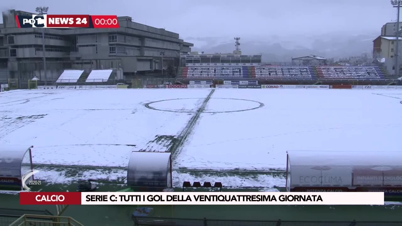 Serie C: tutti i gol della ventiquattresima giornata