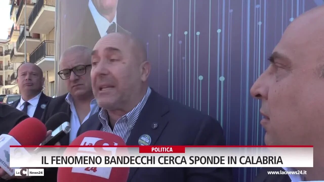 Il fenomeno Bandecchi cerca sponde in Calabria