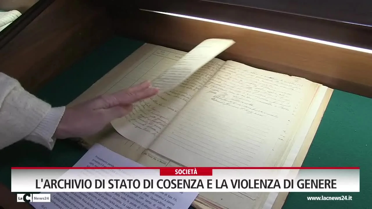 L Archivio di Stato di Cosenza e la violenza di genere