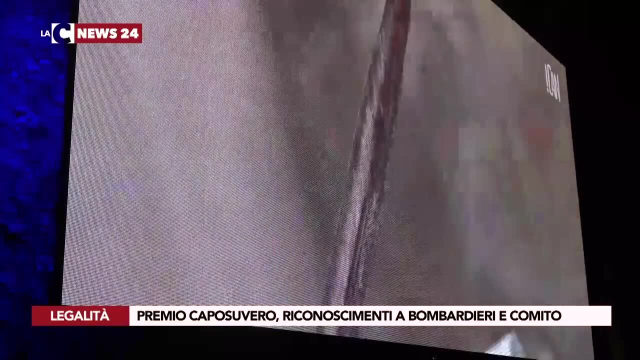 Premio Caposuvero, riconoscimenti a Bombardieri e Comito