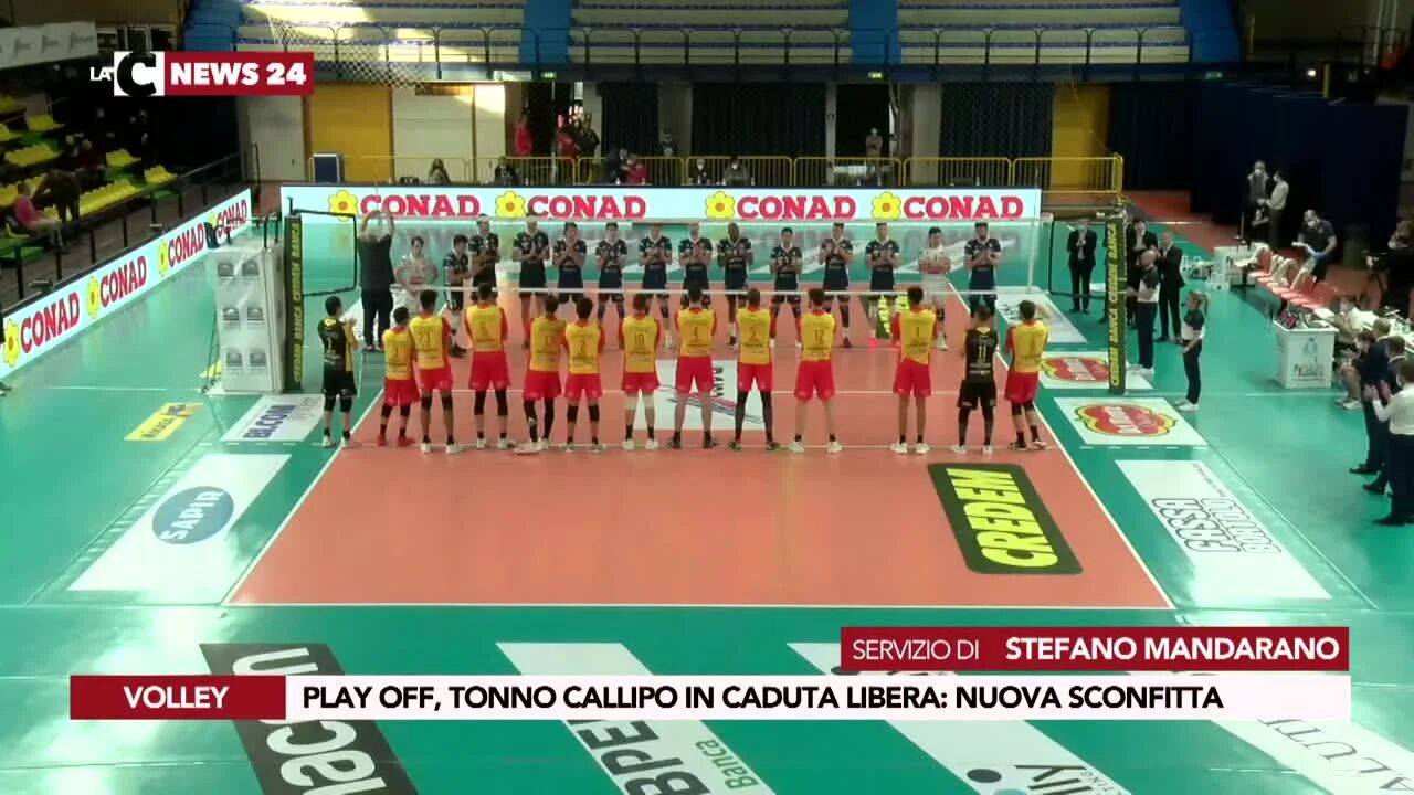 Play Off, Tonno Callipo in caduta libera: nuova sconfitta