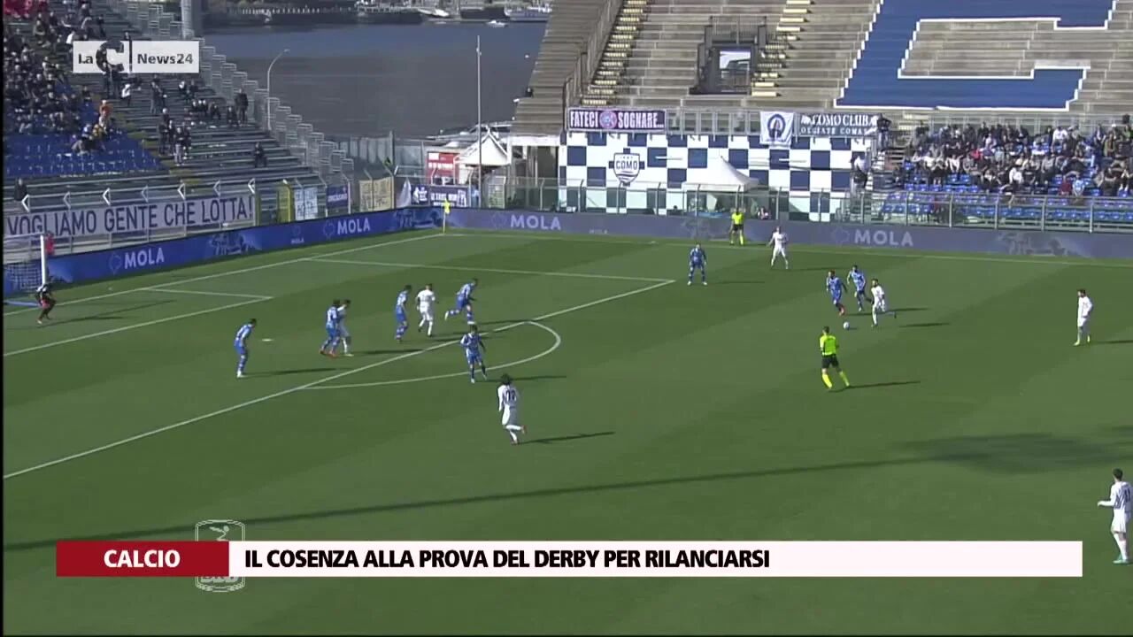 Il Cosenza alla prova del derby per rilanciarsi