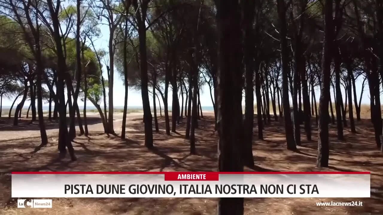 Pista Dune Giovino, Italia Nostra non ci sta