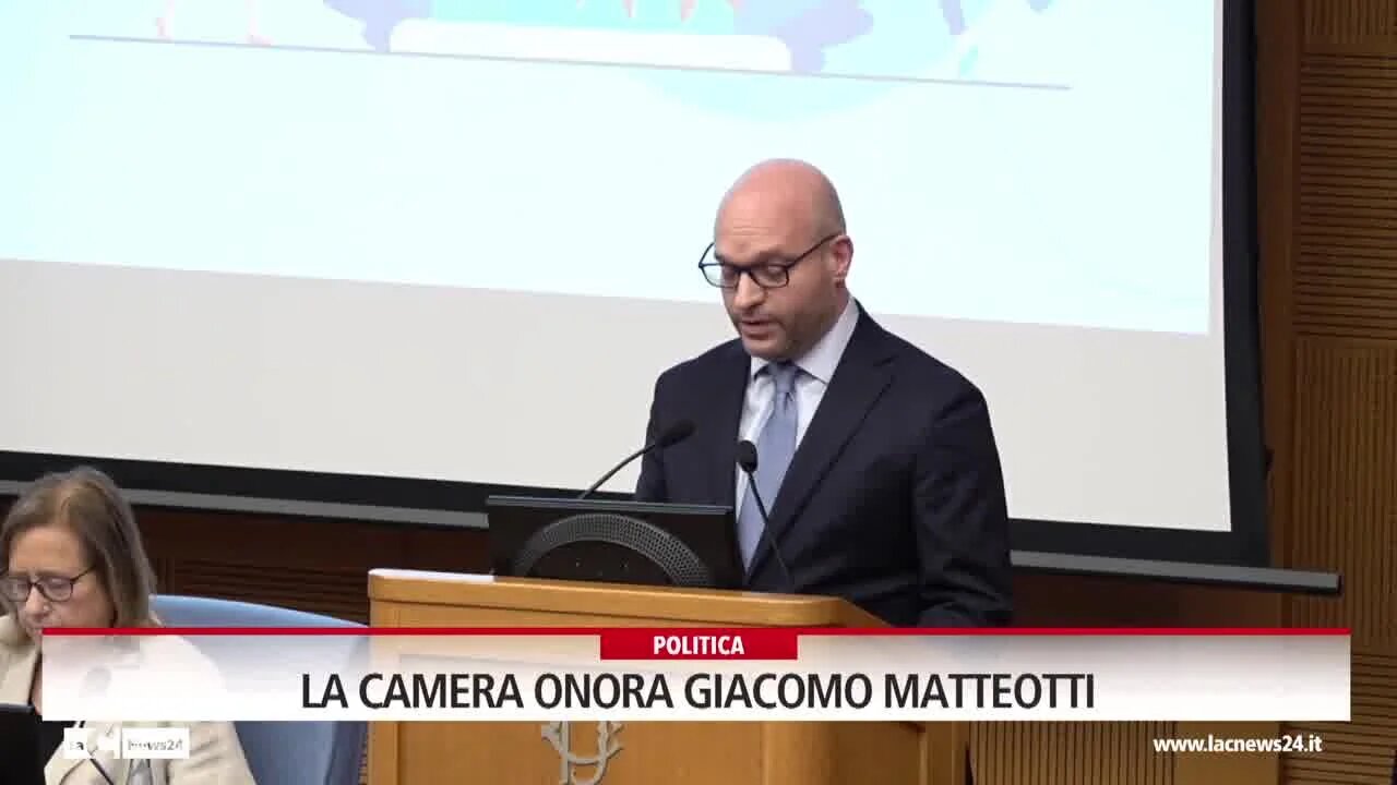 La camera onora Giacomo Matteotti