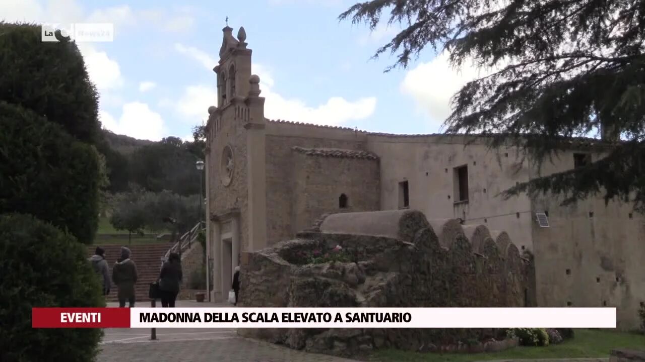 Madonna della scala elevato a santuario