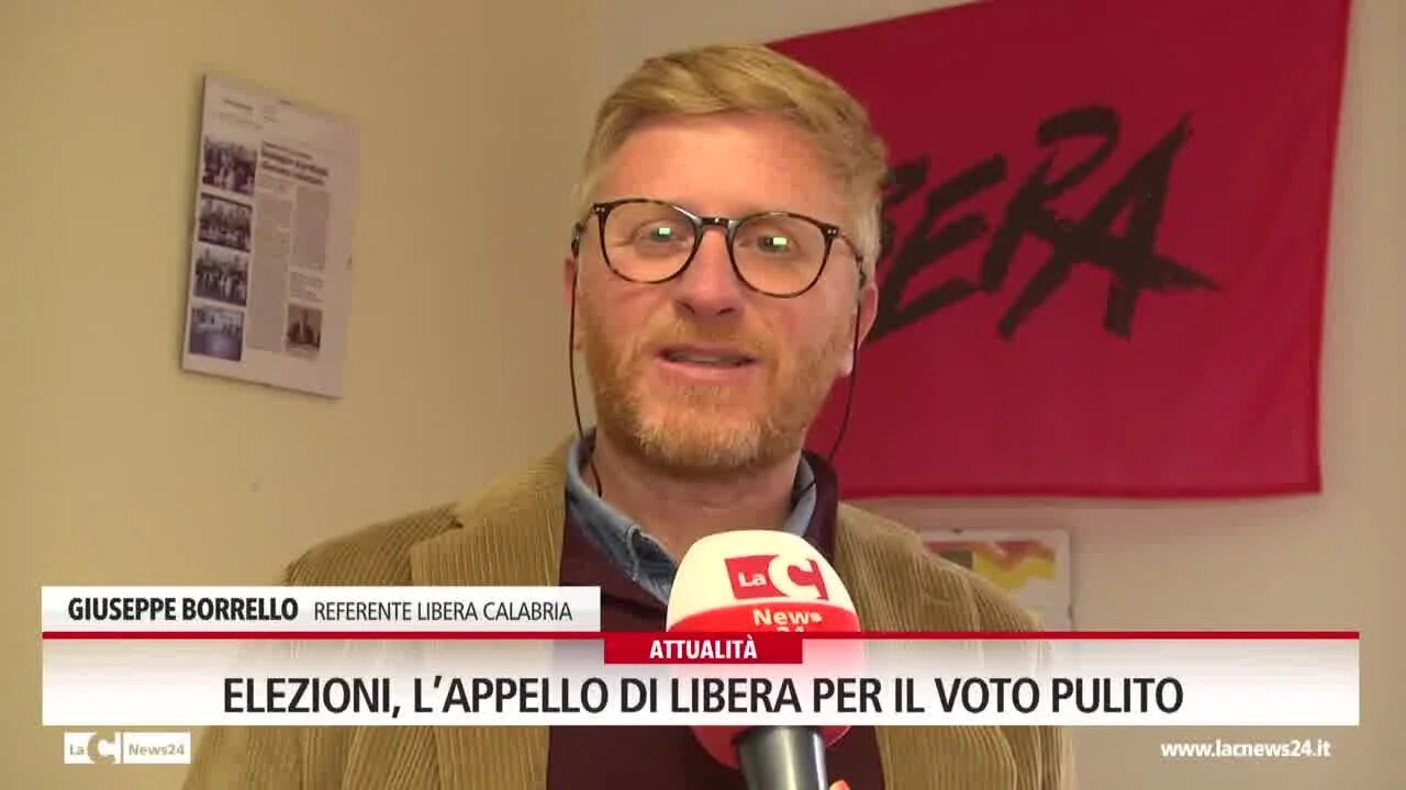 Elezioni, l’appello di Libera per il voto pulito