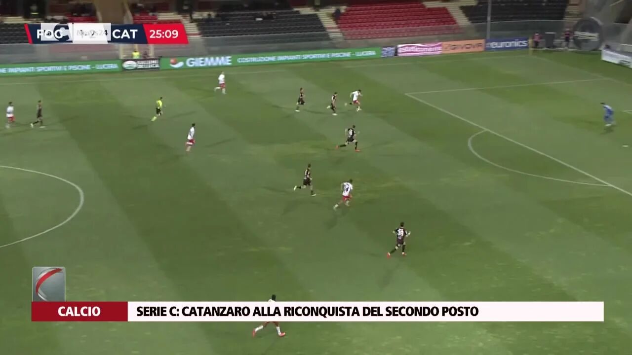 Serie C: Catanzaro alla riconquista del secondo posto