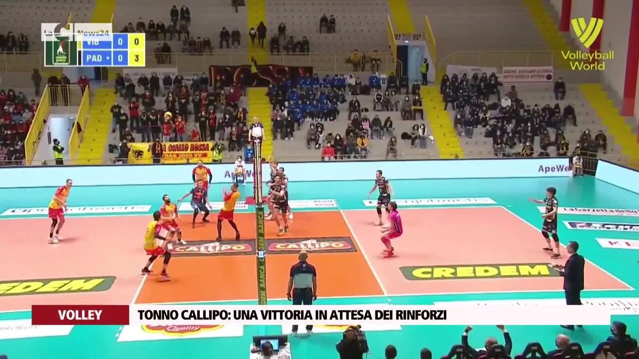 Tonno Callipo: una vittoria in attesa dei rinforzi