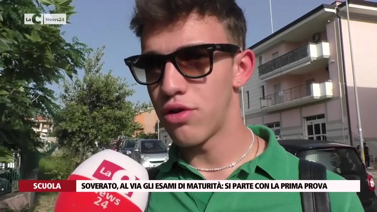 Soverato, al via gli esami di maturità si parte con la prima prova