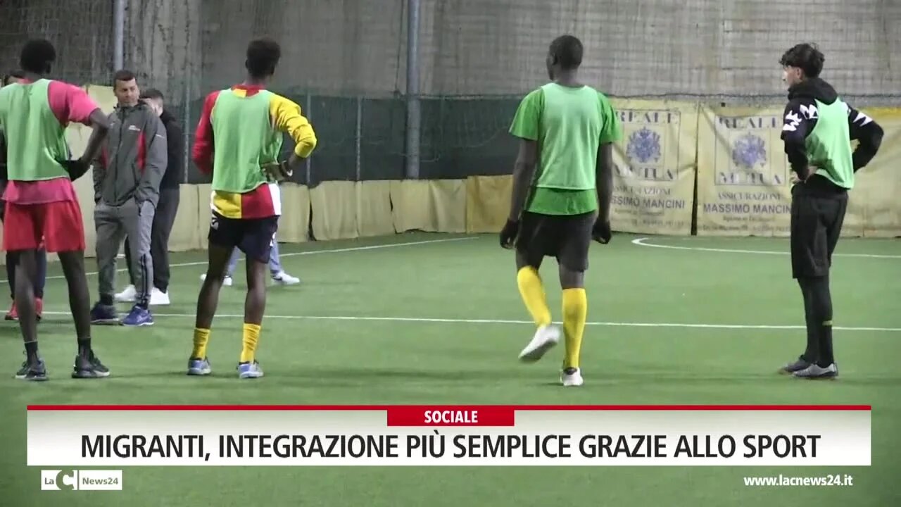 Migranti, integrazione più semplice grazie allo sport