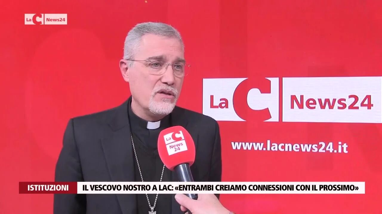 Il vescovo Nostro a LaC: «Entrambi creiamo connessioni con il prossimo»
