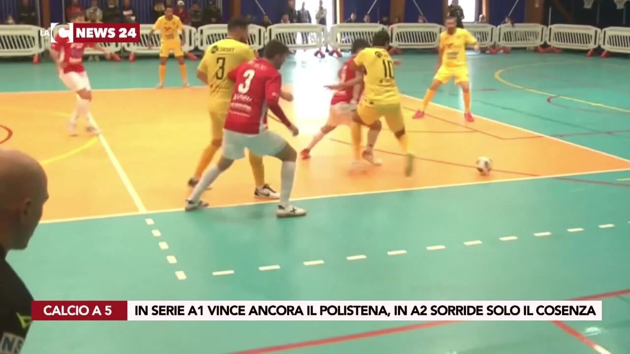In Serie A1 vince ancora il Polistena, in A2 sorride solo il Cosenza