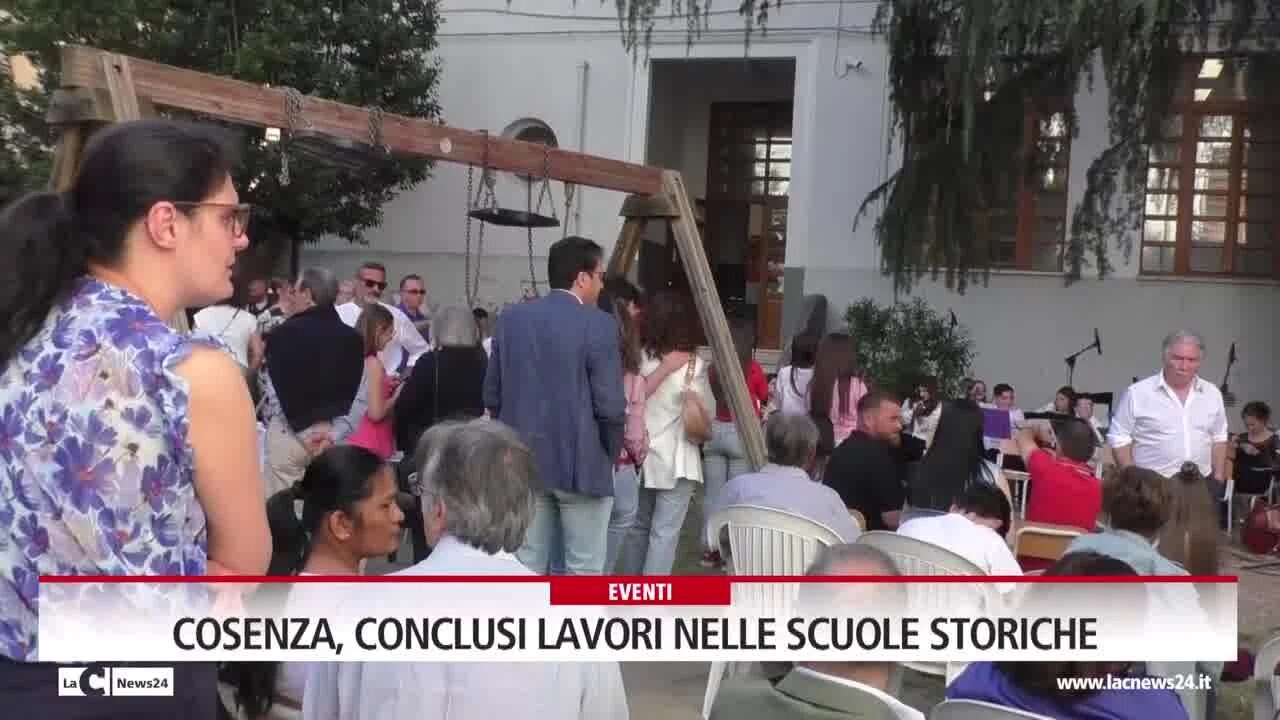 Cosenza, conclusi lavori nelle scuole storiche