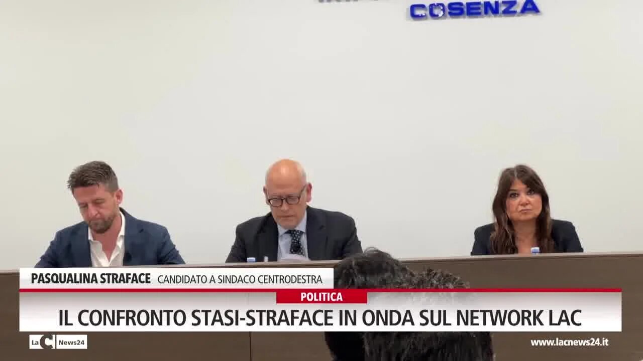 Il confronto Stasi-Straface in onda sul Network LaC